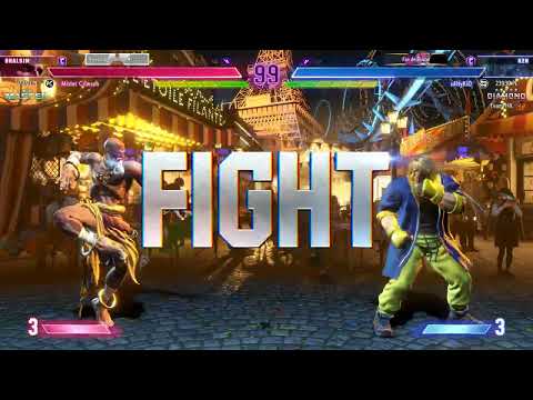 SF6 Ranked Mister Crimson (Dhalsim) VS (Ken) SaltyKid