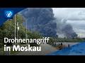 Drohnenangriff Auf Moskauer Ölraffinerie Erneut Gegenseitiger Beschuss Von Russland Und Der Ukraine