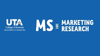 UTA MS In Marketing Research (MSMR)