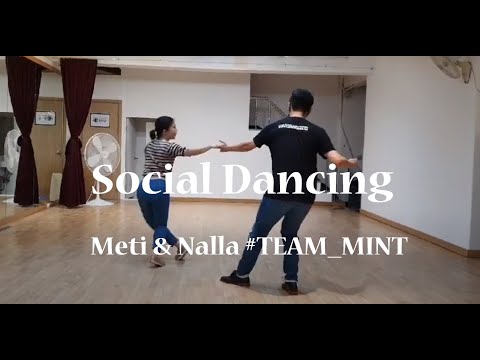 Lindyhop Social Dancing - Nalla Kim & Meti Cho 스윙댄스 린디합 TEAM MINT
