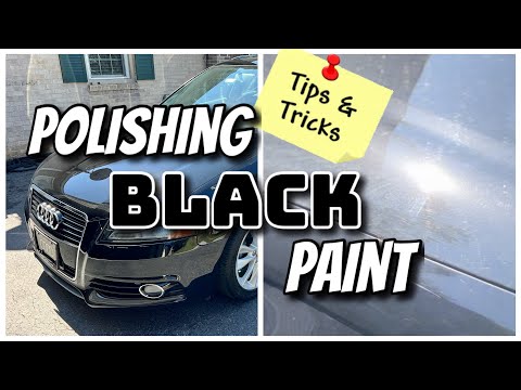 Polishing HAMMERED Black Audi Paint- How To Approach As A Detailer | Tips & Tricks
