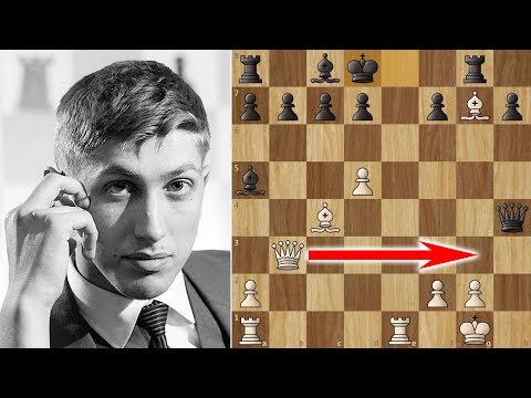 Bobby Fischer's Amazing 17 moves Victory in the Evans Gambit