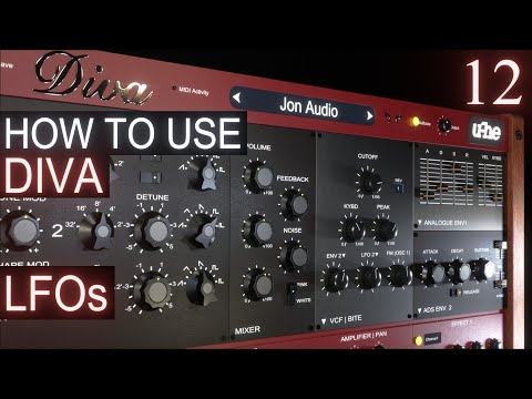 LFOs PART 12 | u-he DIVA Tutorial