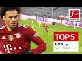 Top 5 Goals • Sané, Lewandowski & More | Matchday 17 - 2021/22