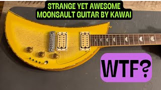 Video thumbnail for Strange But Cool Moonsault Guitar By Kawai by Marty5150
