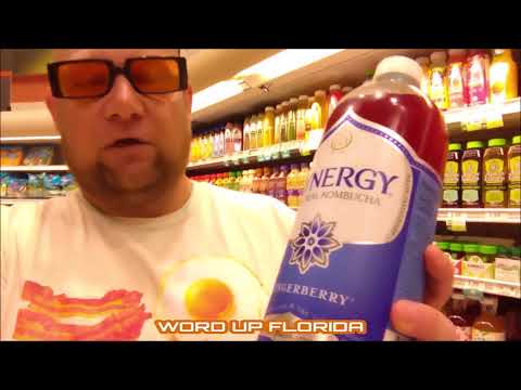 PUBLIX SYNERGY GINGERBERRY KOMBUCHA / WORD UP FLORIDA