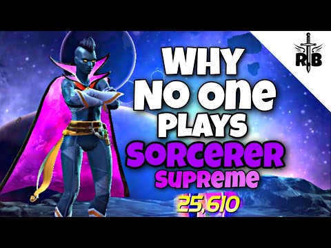 This is Why No One Plays Sorcerer Supreme in Marvel Contest Of Champions || Mcoc Champion Review