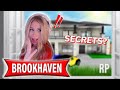 FINDING SECRETS IN BROOKHAVEN ON ROBLOX