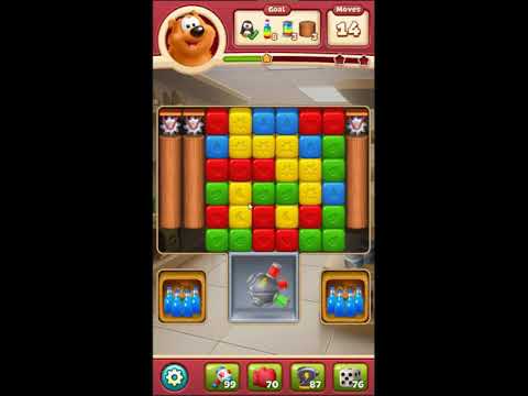 Toon Blast Level 3368 - NO BOOSTERS 🐻🐺🐱 | SKILLGAMING ✔️