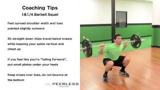 252. 1&1/4 Barbell Squat