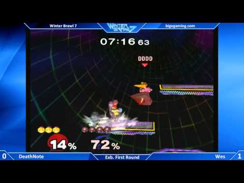 Winter Brawl 7 SSBM - Wes vs DeathNote - Exhibition
