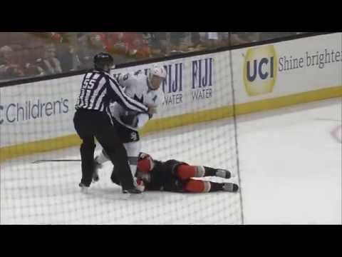 Raffi torres ejected after brutal head shot vs Ducks HD
