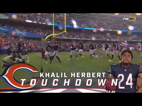 Khalil Herbert Touchdown Vs 49ers