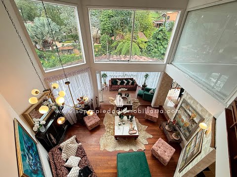 5809 CASA CAMPESTRE EN ARRIENDO EN ENVIGADO, ANTIOQUIA. (link de WhatsApp en la descripción)