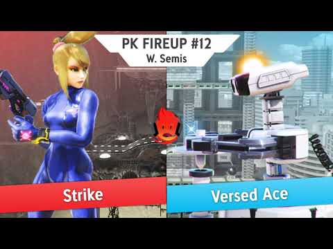 Versed Ace (ROB/Samus) vs Strike (ZSS) - PK Fireup #12 Winners Semi Finals