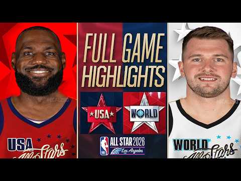 EAST vs WEST FULL GAME HIGHLIGHTS | FEBRUARY 14, 2026 NBA ALL STAR FULL GAME HIGHLIGHTS TODAY