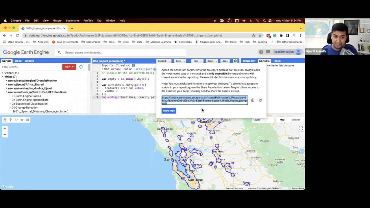 How to Correctly Share Your Google Earth Engine Script and Assets