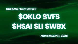 Oklo ($OKLO) | VinFast ($VFS) | Hesai Technology ($HSAI) | Li Auto ($LI) | Wallbox ($WBX)