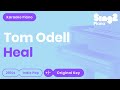 Tom Odell - Heal (Piano Karaoke)