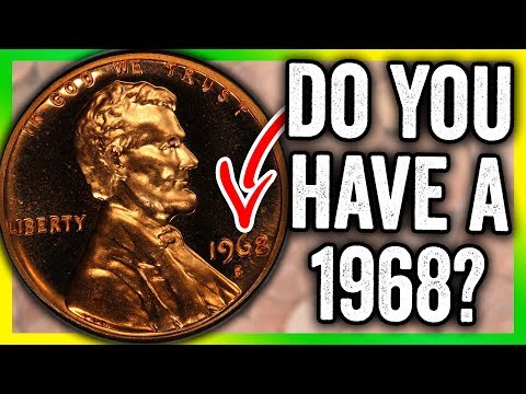 HOW MUCH IS A 1968 S PROOF PENNY WORTH??