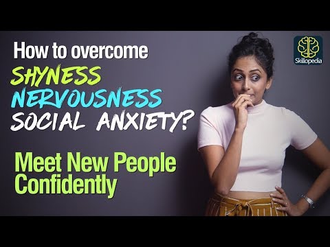 How to overcome Shyness, Nervousness & Social Anxiety? 5 Tips to be more Confident | Public speaking Video