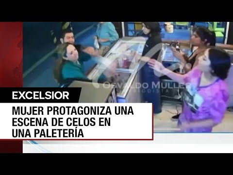 Por celos, una mujer agrede a una empleada de heladería que atendía a su novio