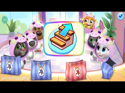 My Talking Tom Friends Lunar New Year update Pajama Party event Gameplay Android ios