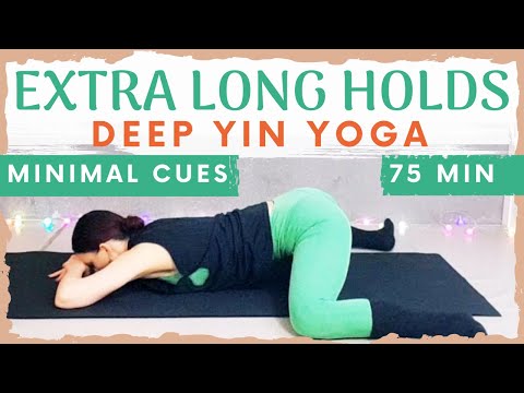 75 min Full Body Yin Yoga Stretch, Extra Long Holds - Deep Advanced Yin // Minimal Cues, No music