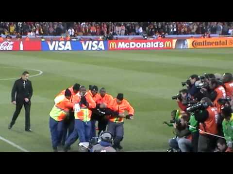 Jimmy Jump in the World Cup Final in South Africa