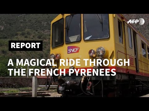 France: a magical ride through the French Pyrenees on the yellow train | AFP