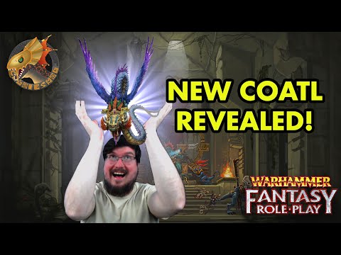 FINALLY A PROPER COATL! Exciting Lustria News from Warhammer Fantasy RPG Revealed