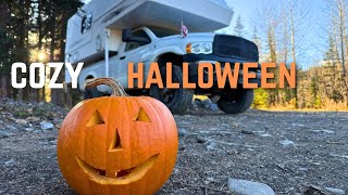 Cozy Halloween Alone In The Remote Alberta Backcountry