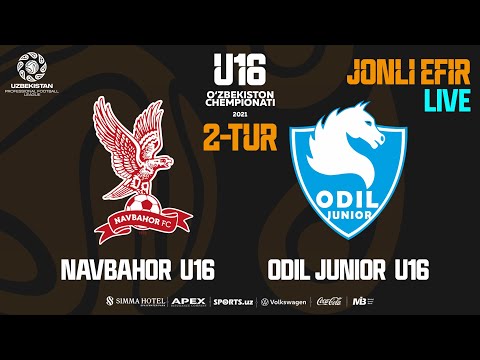 U-16 Chempionati. E Guruhi 2-tur. Navbahor - Odil Junior. LIVE