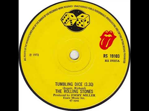 UK New Entry 1972 (86) The Rolling Stones - Tumbling Dice