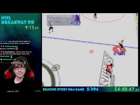 Thabeast Plays NHL Breakaway 98