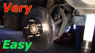 How To Change Brakes And Rotors 2000 Honda CRV