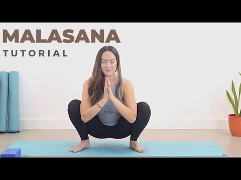 YOGA TUTORIAL: How to do a Malasana | Yogi Squat