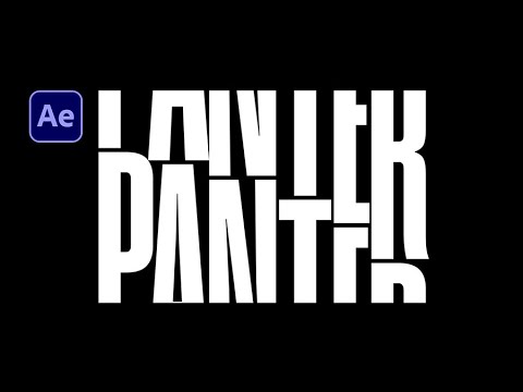 How to Make Rolling Letters Kinetic Animation in After Effects