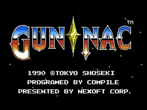 Gun-Nac (Ascii, 1991) - NES Gameplay SD