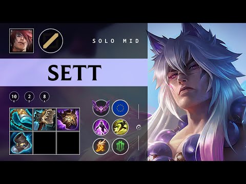 Sett Mid vs Morgana - EUW Master Patch 25.22