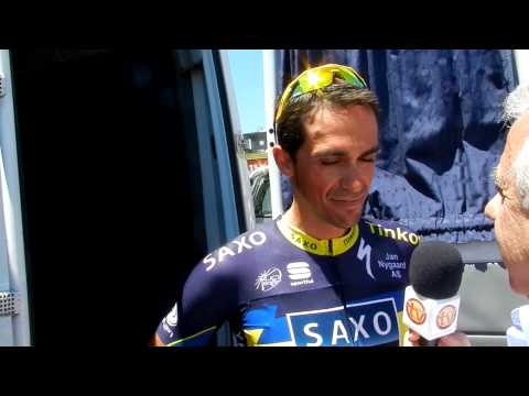 VIDEO ENTREVISTA A ALBERTO CONTADOR - TERCERA ETAPA ANTES DE LARGAR