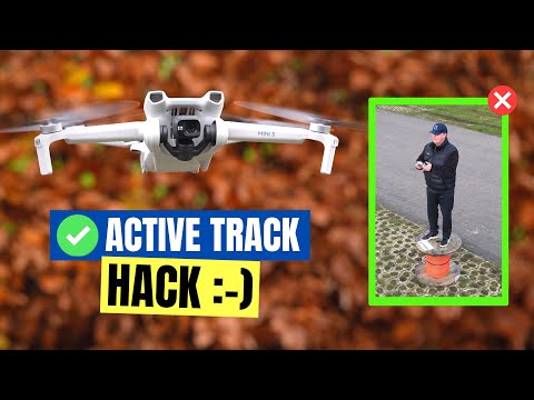 DJI Mini 3 Active Track HACK 😍 DJI Mini 3 Follow Me ✅