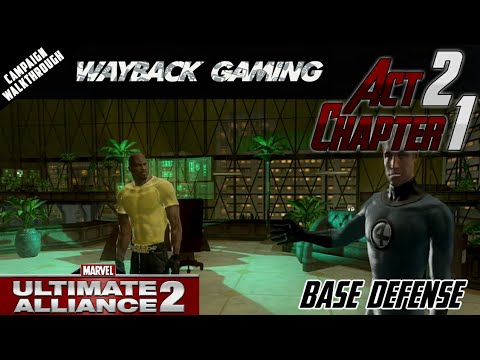 Marvel Ultimate Alliance 2 - Act 2, Chapter 1 (Base Defense)