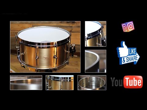 Rullante Steeldrum Cast Bronze 14x6,5" - Potenza e sensibilità