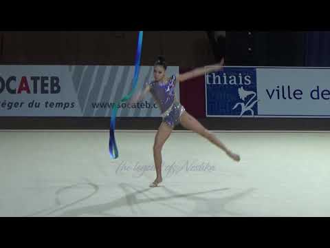 Adilya TLEKENOVA (KAZ) ribbon - 2019 Thiais AA