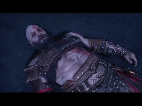Kratos Dies in Valhalla Scene - God of war Ragnarok Valhalla DLC