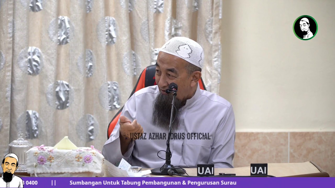 🔴LiveUAI 03/08/2026 Kuliah Maghrib Bulanan - Ustaz Azhar Idrus