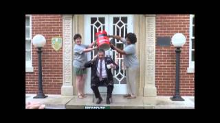 preview picture of video 'Montevallo President Dr. John W. Stewart III accepts the Ice Bucket Challenge'