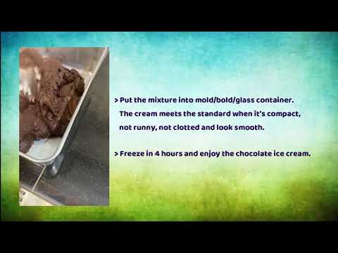 How to making ice cream
