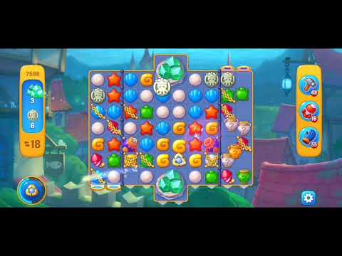 Fishdom 7598 Hard Level - NO 💣🧨💥